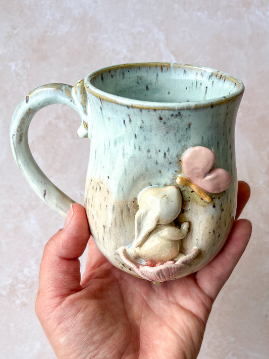 Mug lapinou printanier 💐🐇