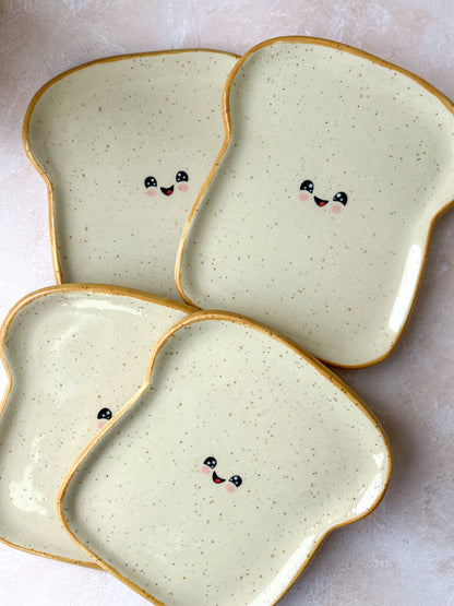 Assiette à tartine pain complet🍞