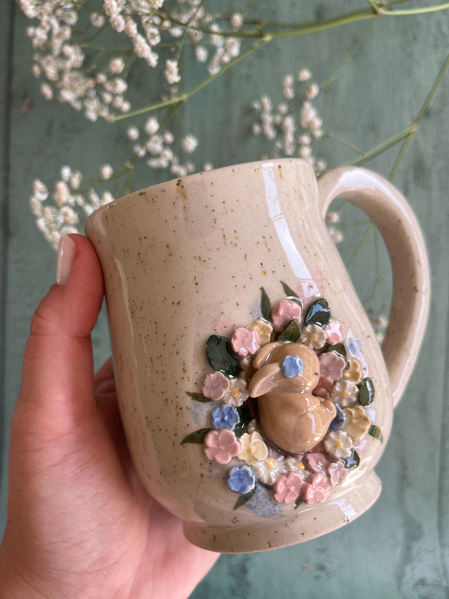 Mug lapinou endormi