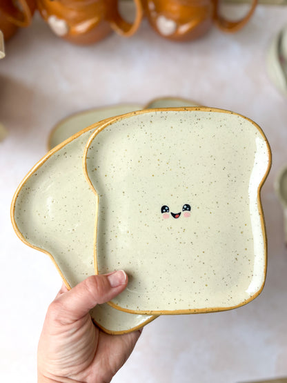 Assiette à tartine pain complet🍞