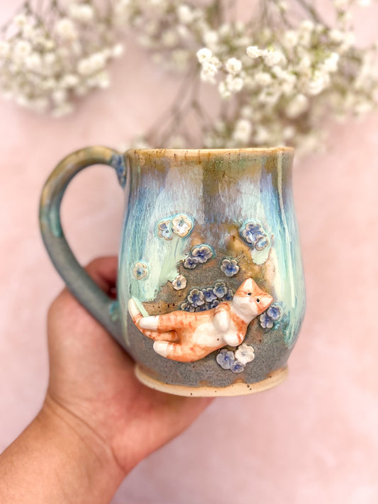 Mug Rouki Fleuri