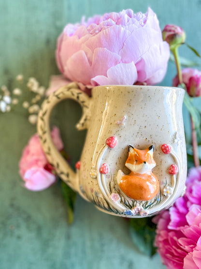 Mug renard printanier 🦊🍄