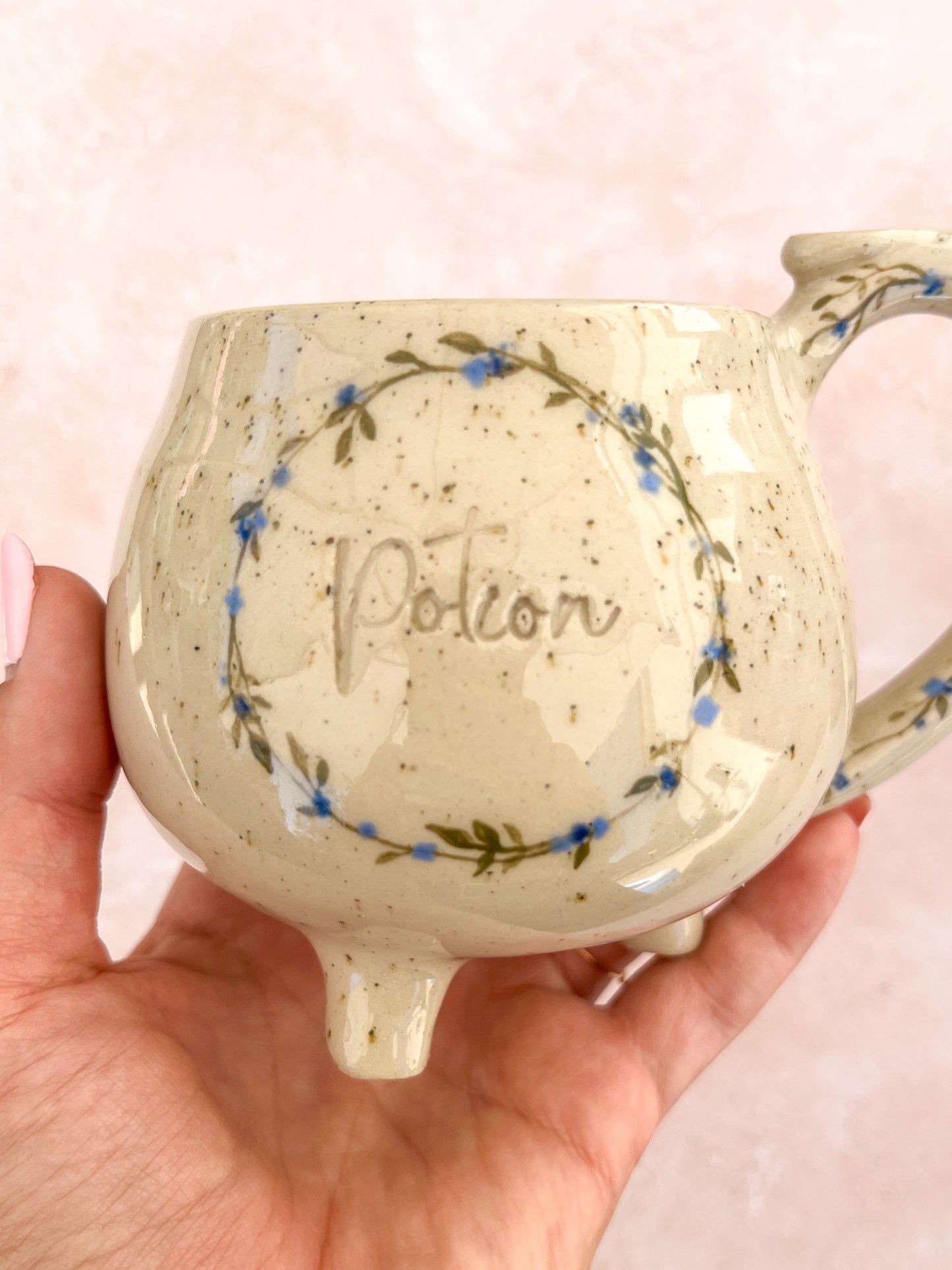 Chaudron Potion fleuri