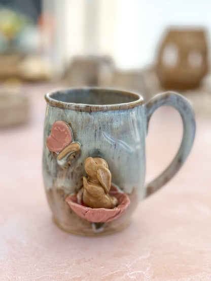 Mug lapinou printanier 💐🐇