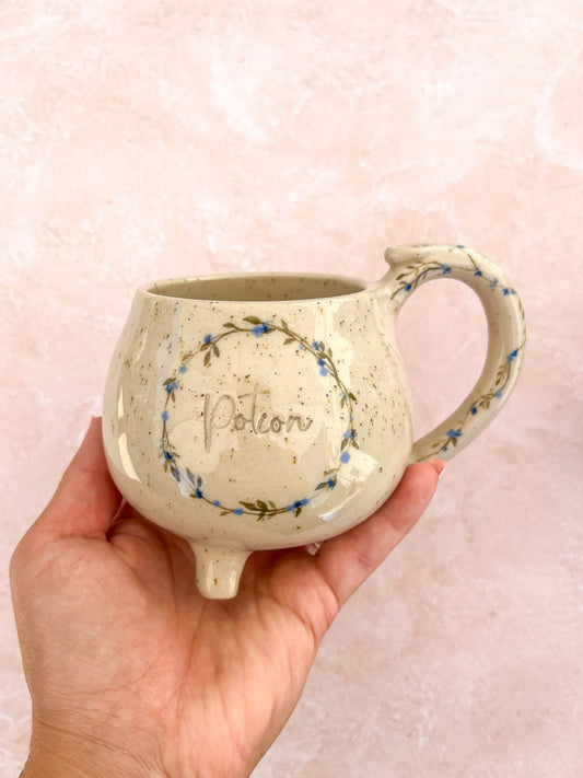 Chaudron Potion fleuri
