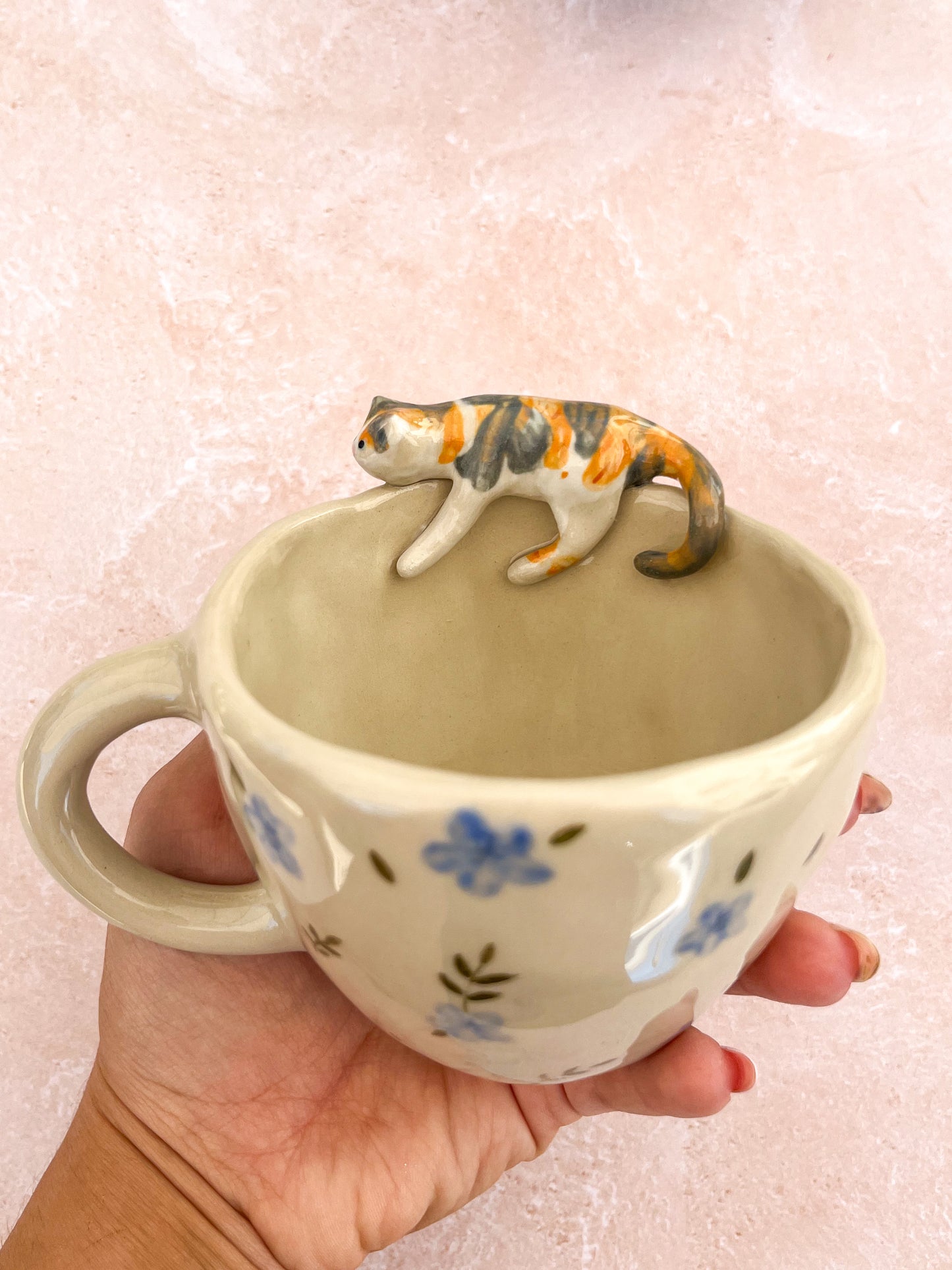 Mug chat écaille de tortue
