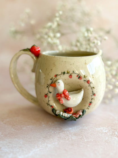 Mug oie et fraise 🪿🍓