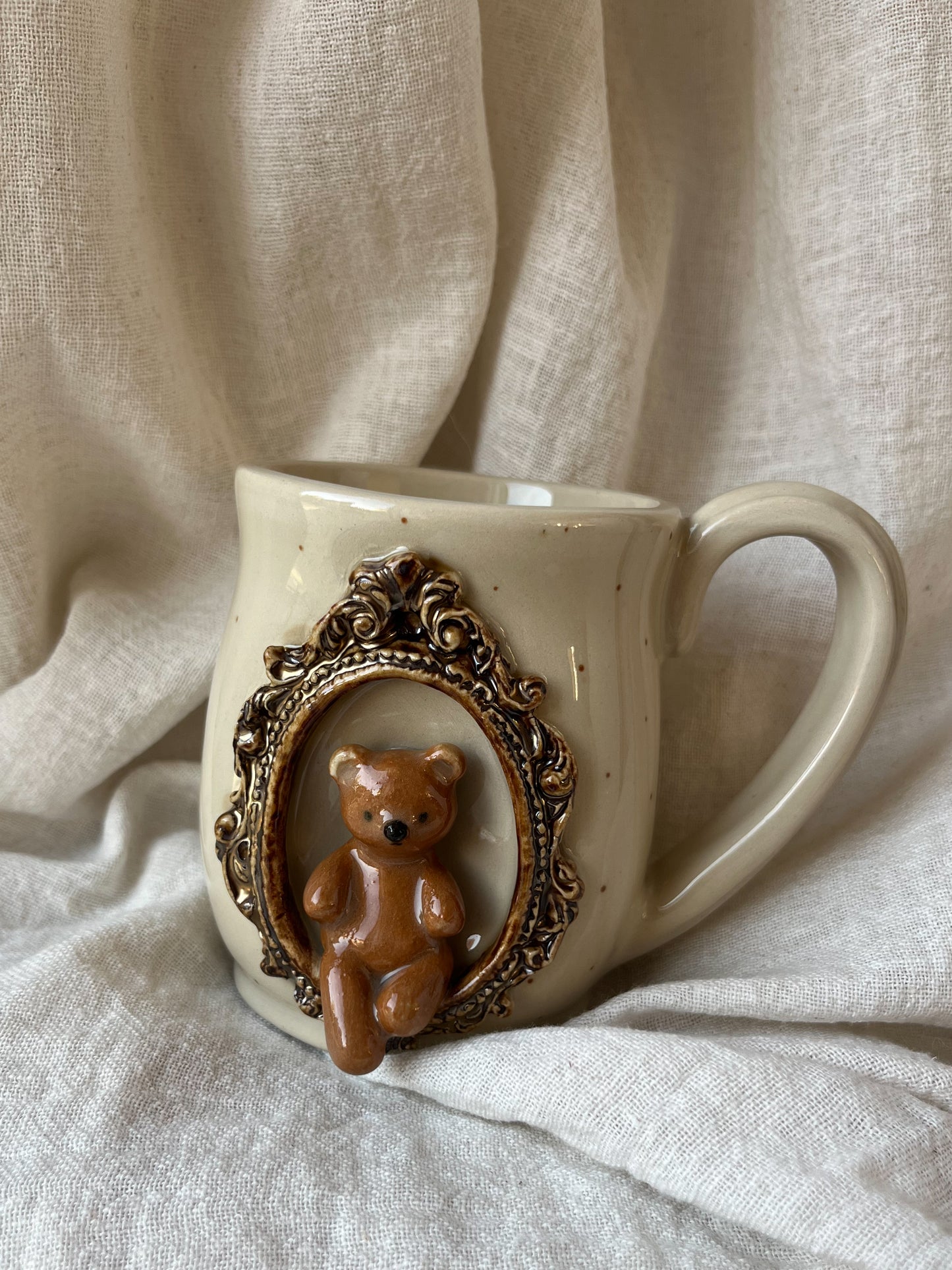 Tasse ourson encadré