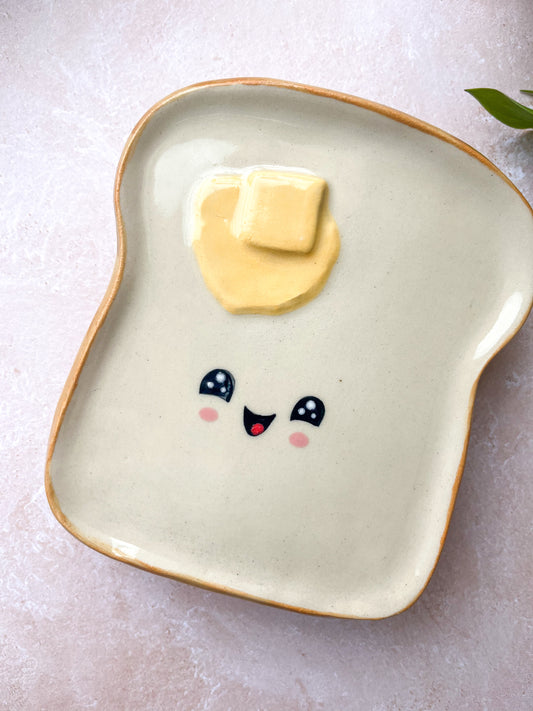 Assiette à tartine beurré🍞 (défaut 3)