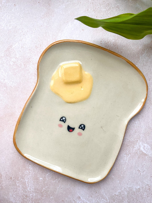 Assiette à tartine beurré🍞 (défaut 6)