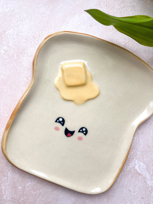 Assiette à tartine beurré🍞 (défaut 5)