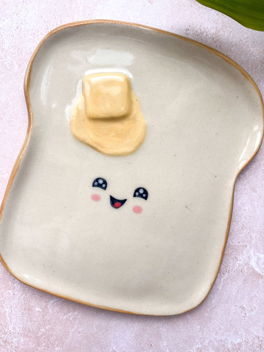 Assiette à tartine beurré🍞 (défaut 7)