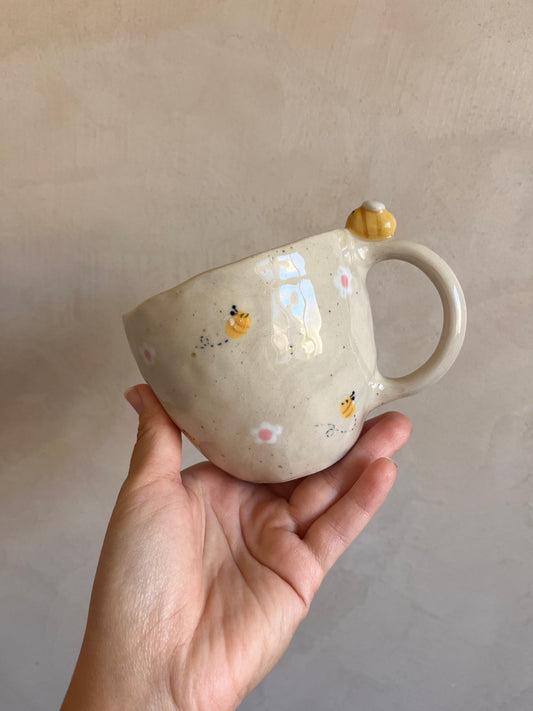 Mug BZZBZZ 🐝 (Pyrité=petit point)