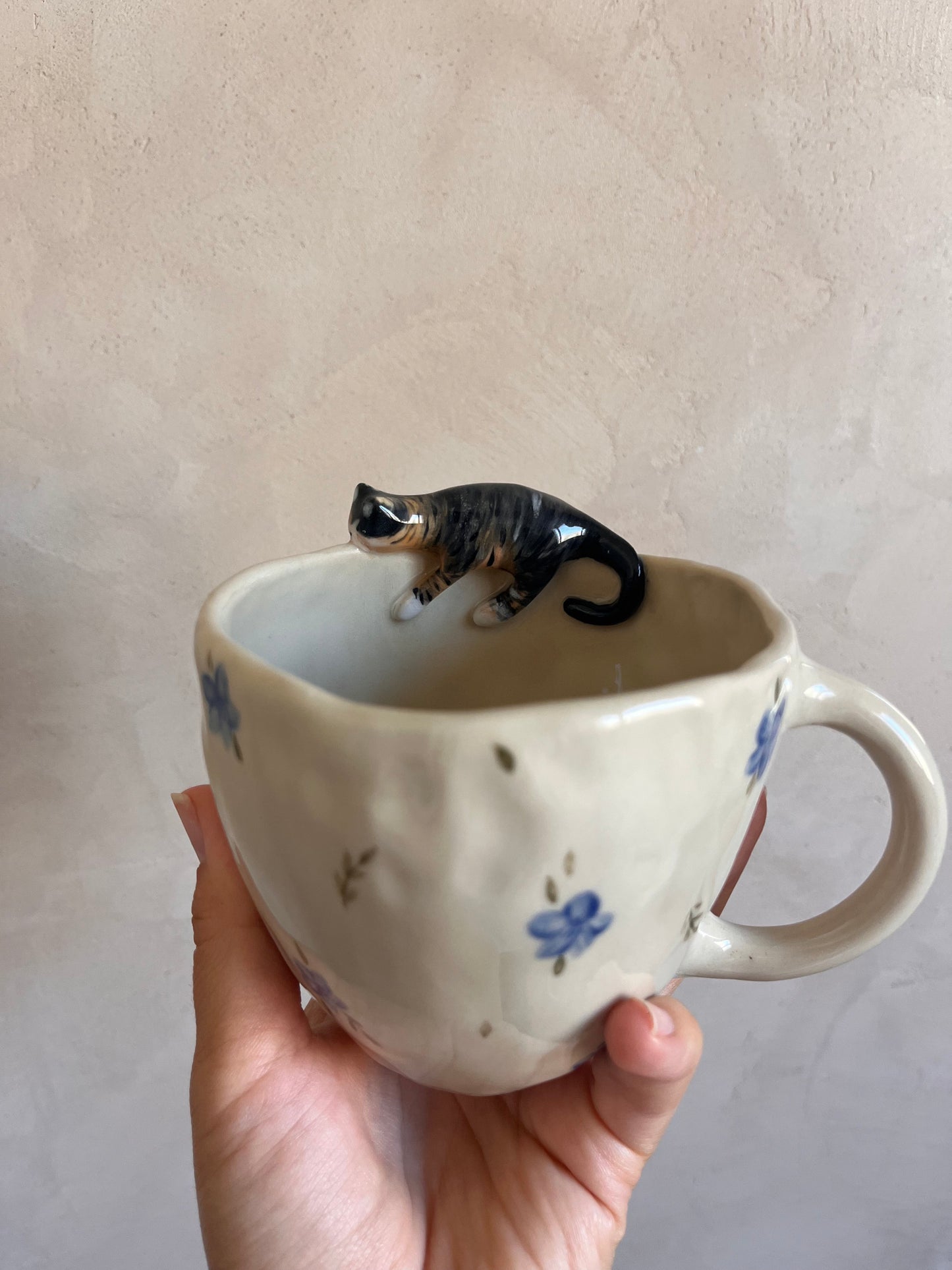 Mug chat écaille de tortue