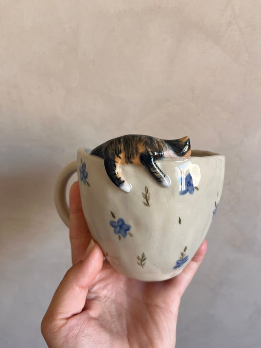 Mug chat écaille de tortue
