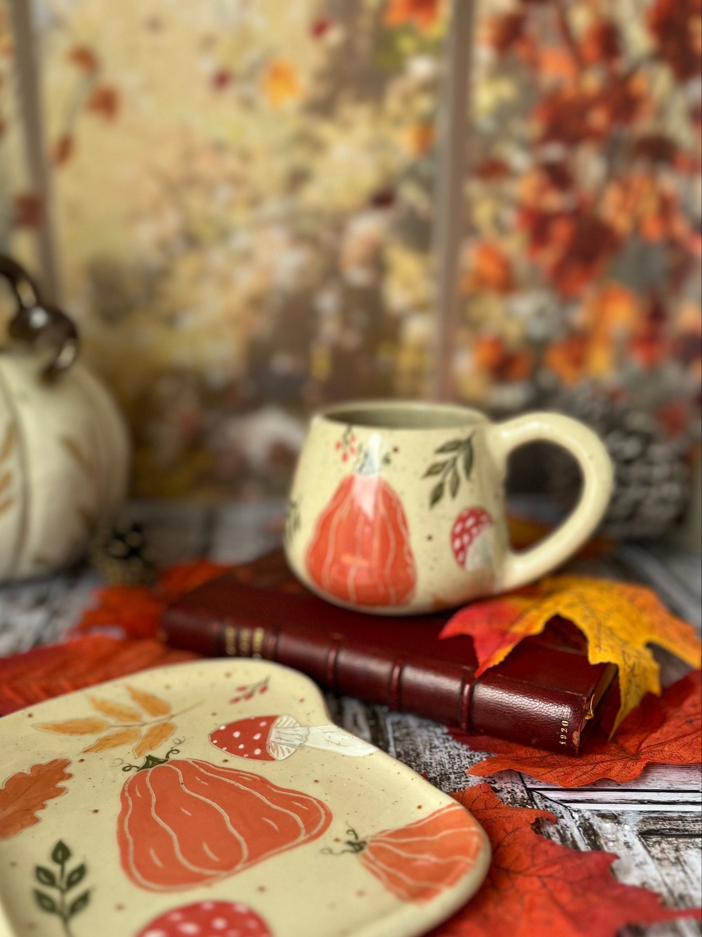 Mug cueillette automnal 🍄🍁🍂