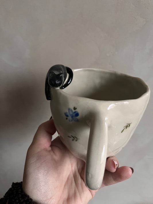 Mug Chat noir et gris 🐈‍⬛