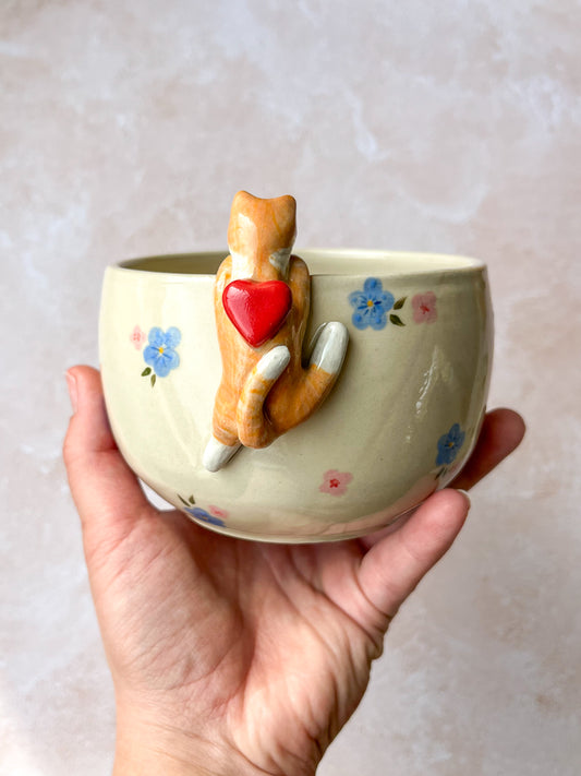 Bol avec Rouki accroché 🐈