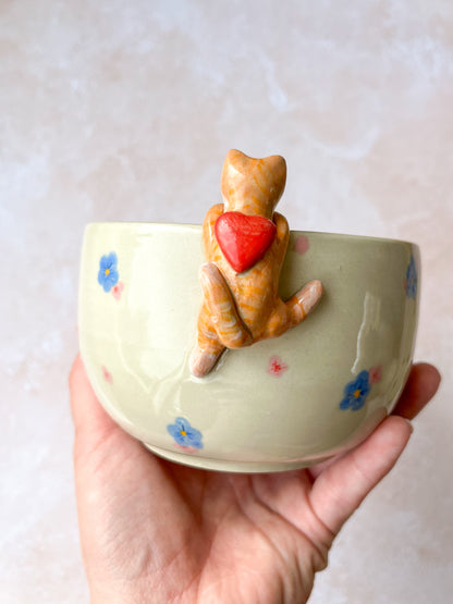 Bol avec Rouki accroché 🐈